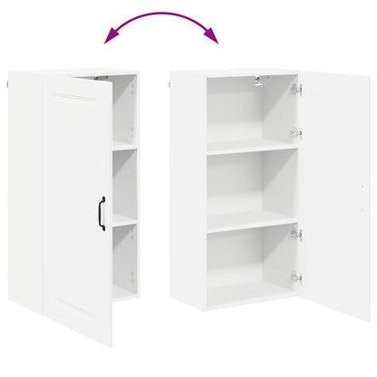 Küchenschrank mit Regal Weiß 50 x 31 x 100 cm Holzwerkstoff