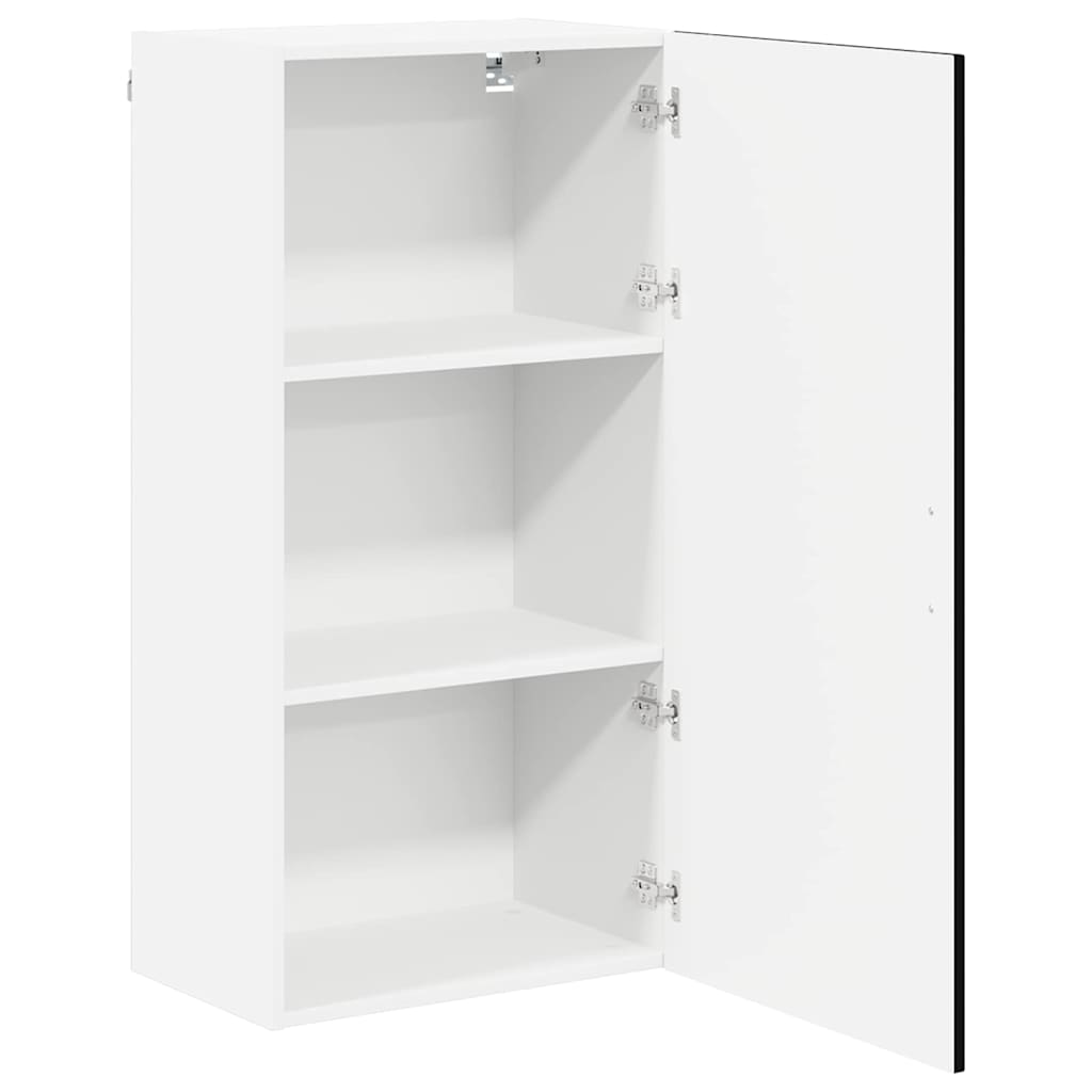 Küchenschrank mit Regal Schwarz 50 x 31 x 100 cm Holzwerkstoff