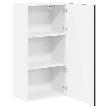 Küchenschrank mit Regal Schwarz 50 x 31 x 100 cm Holzwerkstoff