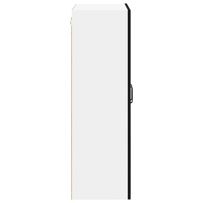 Küchenschrank mit Regal Schwarz 60 x 31 x 100 cm Holzwerkstoff