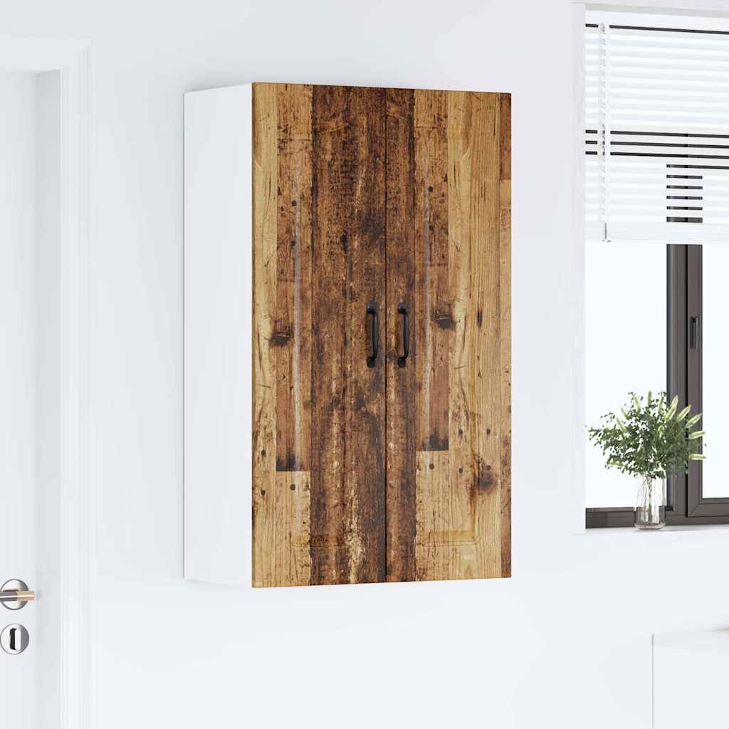 Küchenschrank mit Regal Altholz 60 x 31 x 100 cm Holzwerkstoff