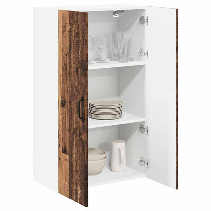 Küchenschrank mit Regal Altholz 60 x 31 x 100 cm Holzwerkstoff