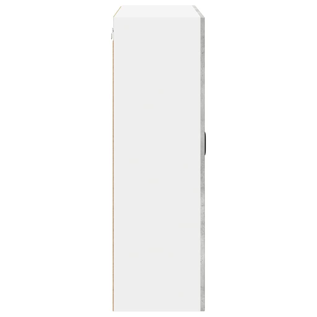 Küchenschrank Beton Grau 80 x 31 x 100 cm Holzwerkstoff