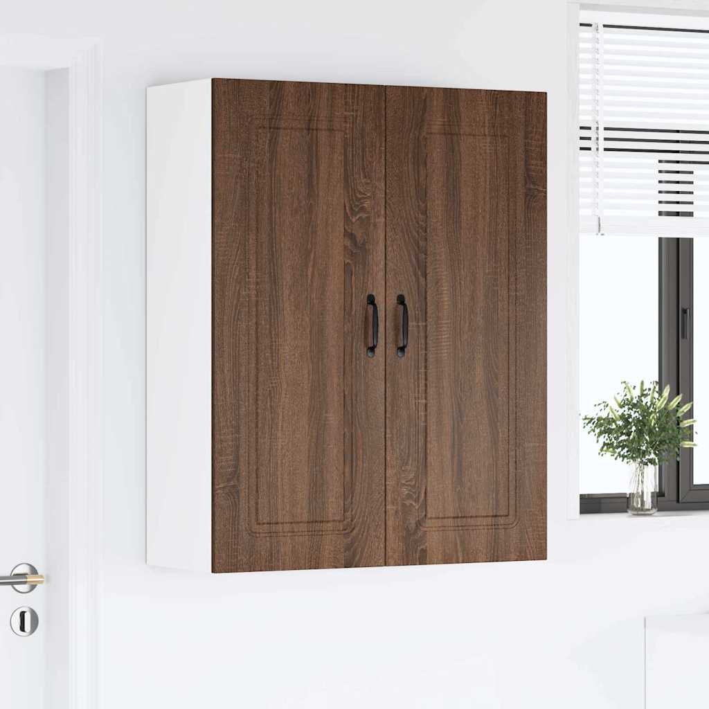 Küchenschrank Braun Eichen-Optik 80 x 31 x 100 cm Holzwerkstoff