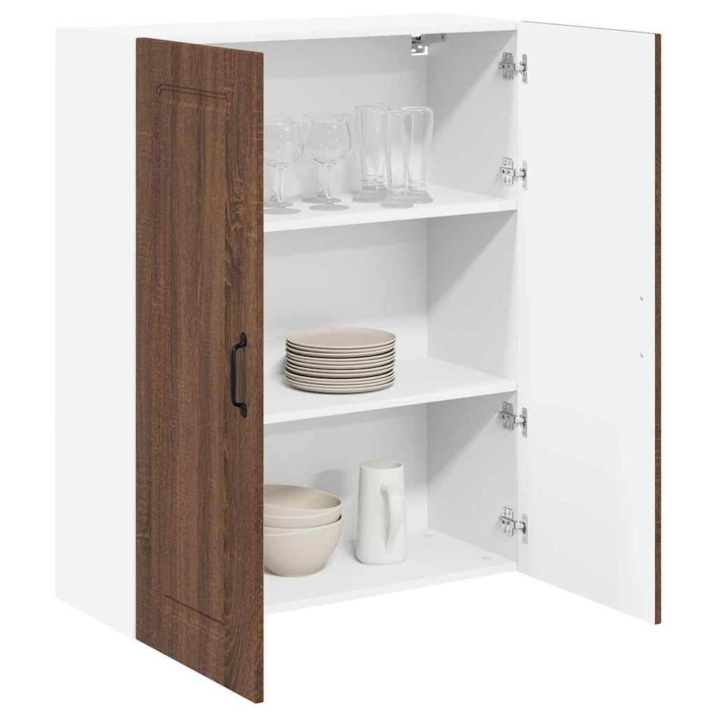 Küchenschrank Braun Eichen-Optik 80 x 31 x 100 cm Holzwerkstoff