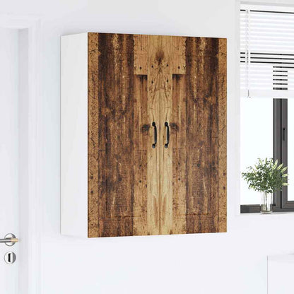 Küchenschrank mit Regal Altholz 80 x 31 x 100 cm Holzwerkstoff