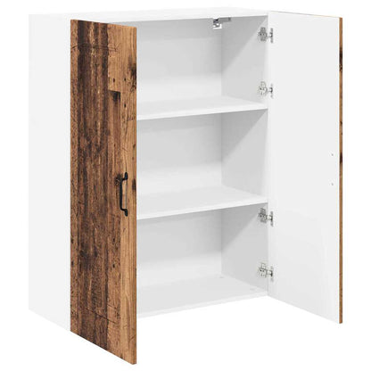 Küchenschrank mit Regal Altholz 80 x 31 x 100 cm Holzwerkstoff