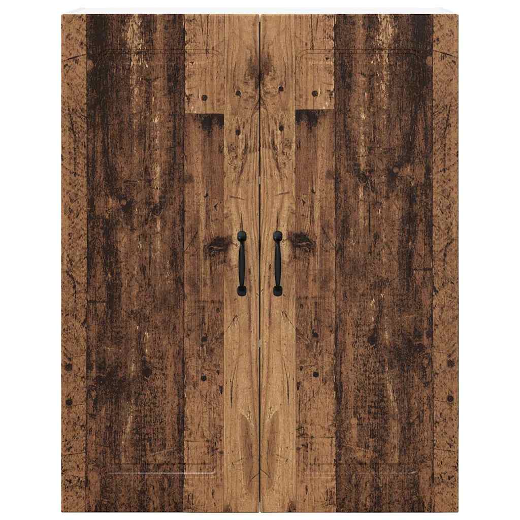 Küchenschrank mit Regal Altholz 80 x 31 x 100 cm Holzwerkstoff
