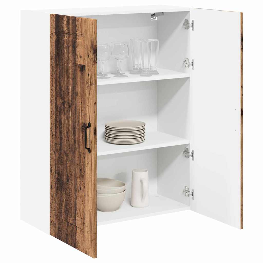 Küchenschrank mit Regal Altholz 80 x 31 x 100 cm Holzwerkstoff