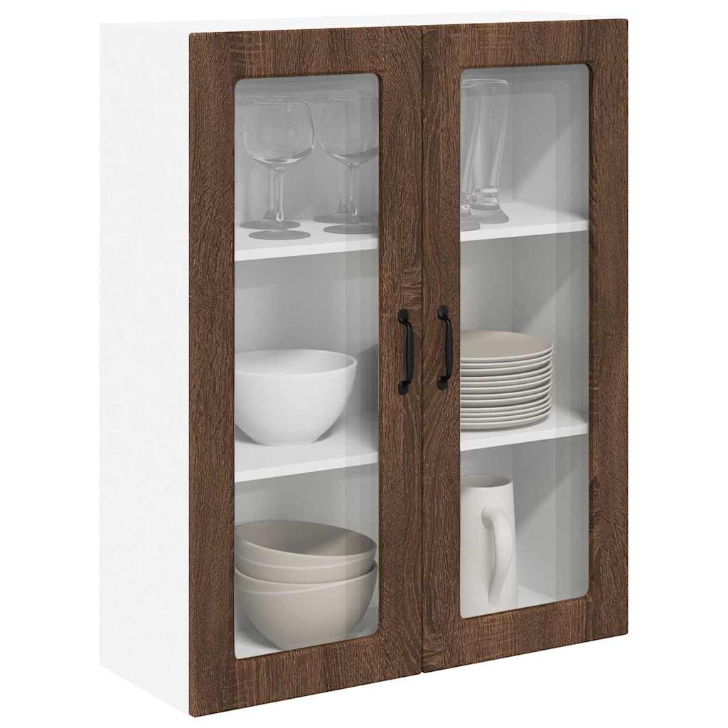 Küchenschrank Braun Eichen-Optik 80 x 31 x 100 cm Holzwerkstoff
