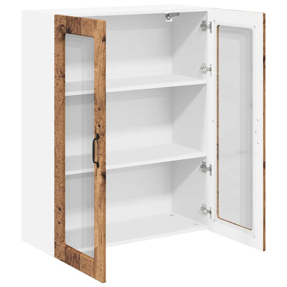 Küchenschrank mit Regal Altholz 80 x 31 x 100 cm Holzwerkstoff