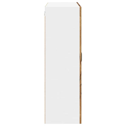 Küchenschrank mit Regal Altholz 80 x 31 x 100 cm Holzwerkstoff