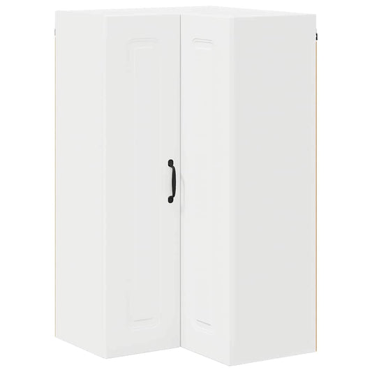 Küchenschrank mit Regal Weiß 57 x 57 x 100 cm Holzwerkstoff