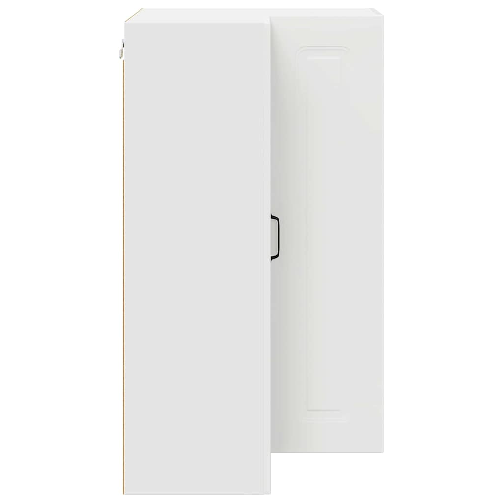 Küchenschrank mit Regal Weiß 57 x 57 x 100 cm Holzwerkstoff