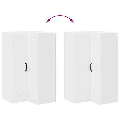 Küchenschrank Hochglanz Weiß 57 x 57 x 100 cm Holzwerkstoff