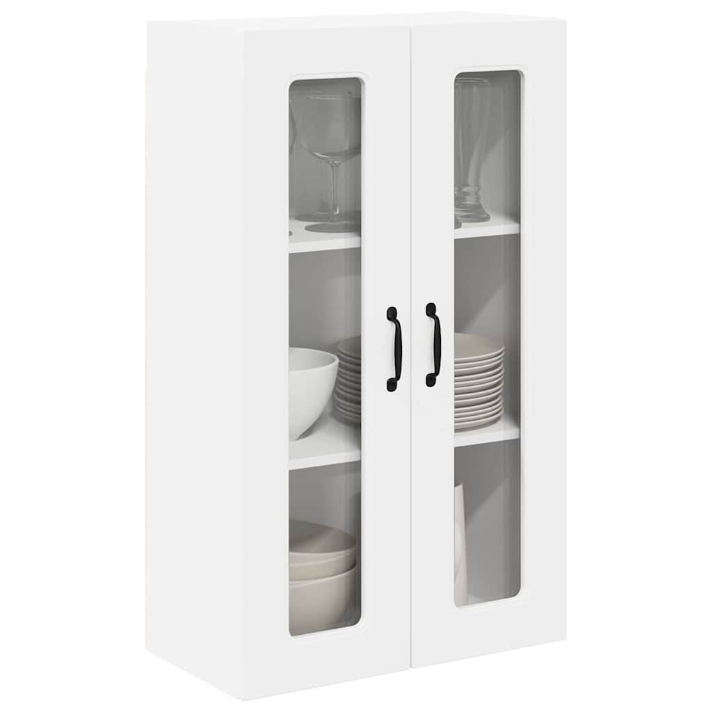 Küchenschrank mit Regal Weiß 60 x 31 x 100 cm Holzwerkstoff