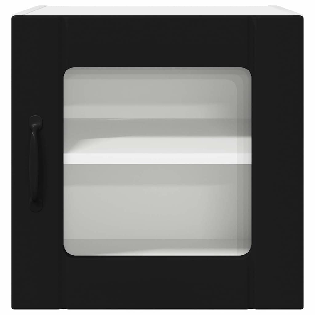 Küchenschrank 2 pcs Schwarz 40 x 31 x 40 cm Holzwerkstoff