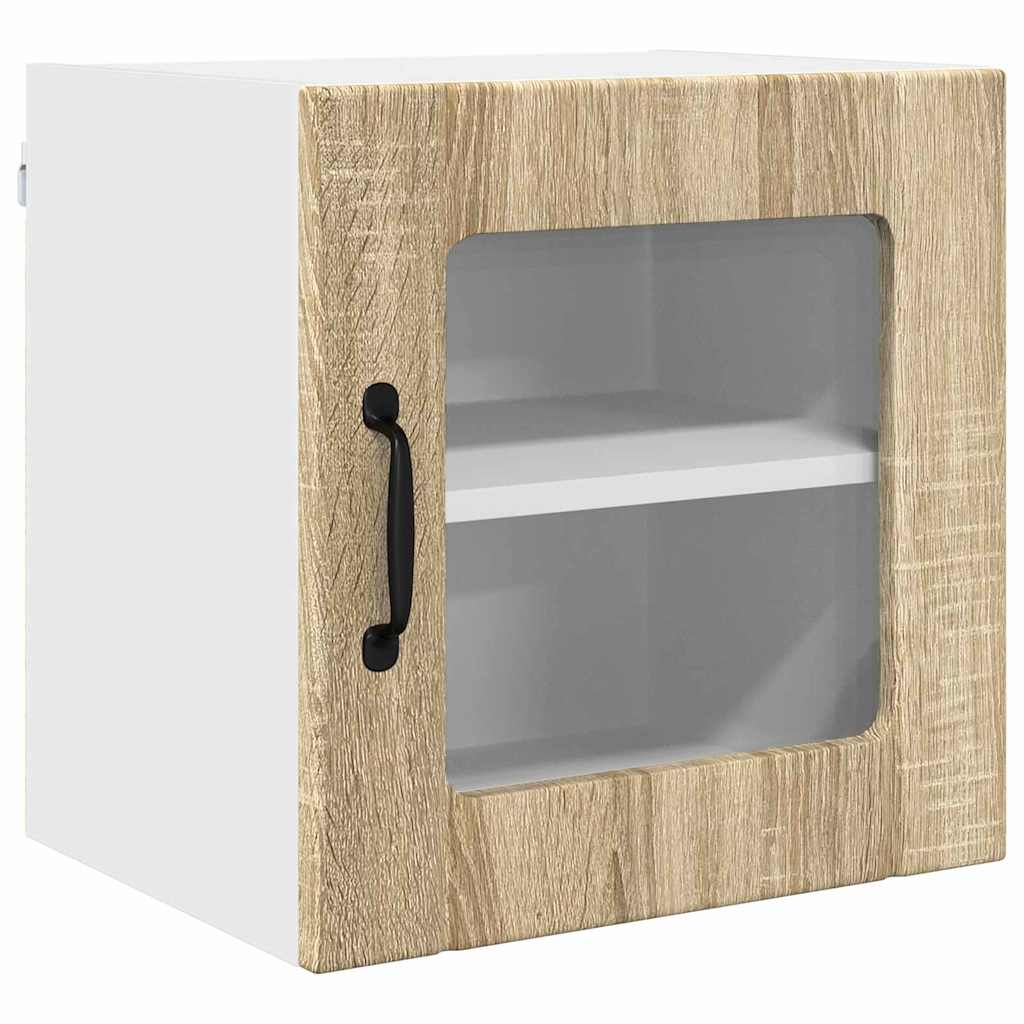 Küchenschrank 2 pcs Sonoma-Eiche 40 x 31 x 40 cm Holzwerkstoff