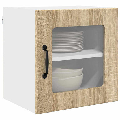 Küchenschrank 2 pcs Sonoma-Eiche 40 x 31 x 40 cm Holzwerkstoff