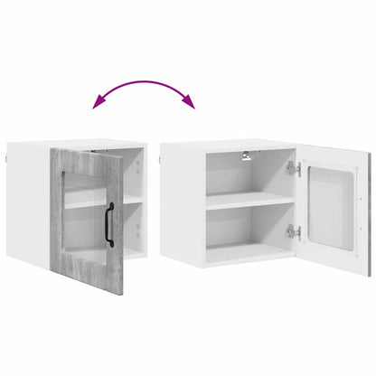 Küchenschrank Beton Grau 40 x 31 x 40 cm Holzwerkstoff