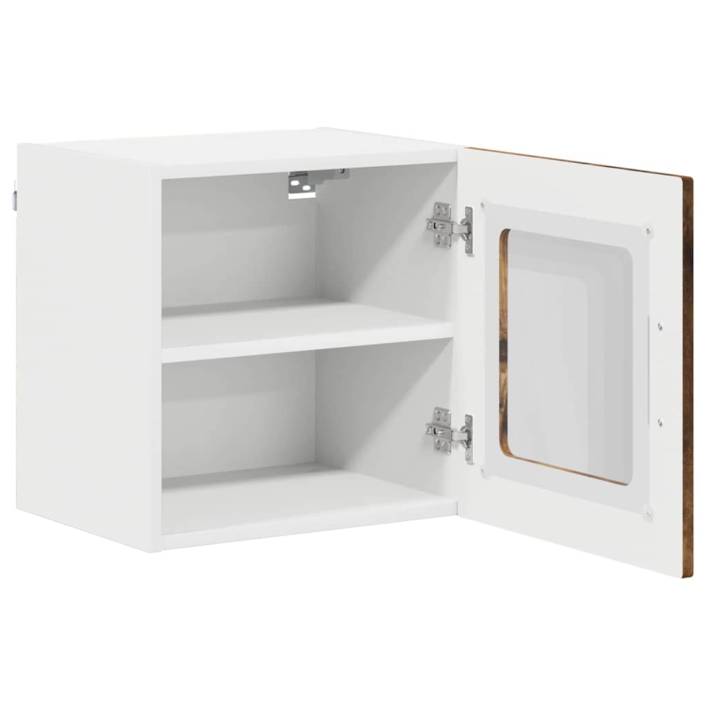 Küchenschrank 2 pcs Geräucherte Eiche 40 x 31 x 40 cm
