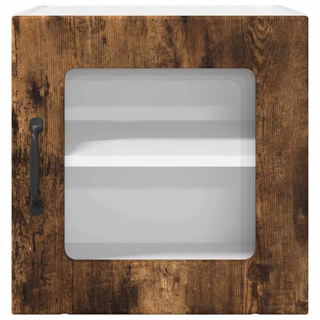 Küchenschrank 2 pcs Geräucherte Eiche 40 x 31 x 40 cm