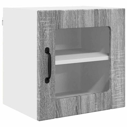 Küchenschrank 2 pcs Graues Sonoma 40 x 31 x 40 cm Holzwerkstoff