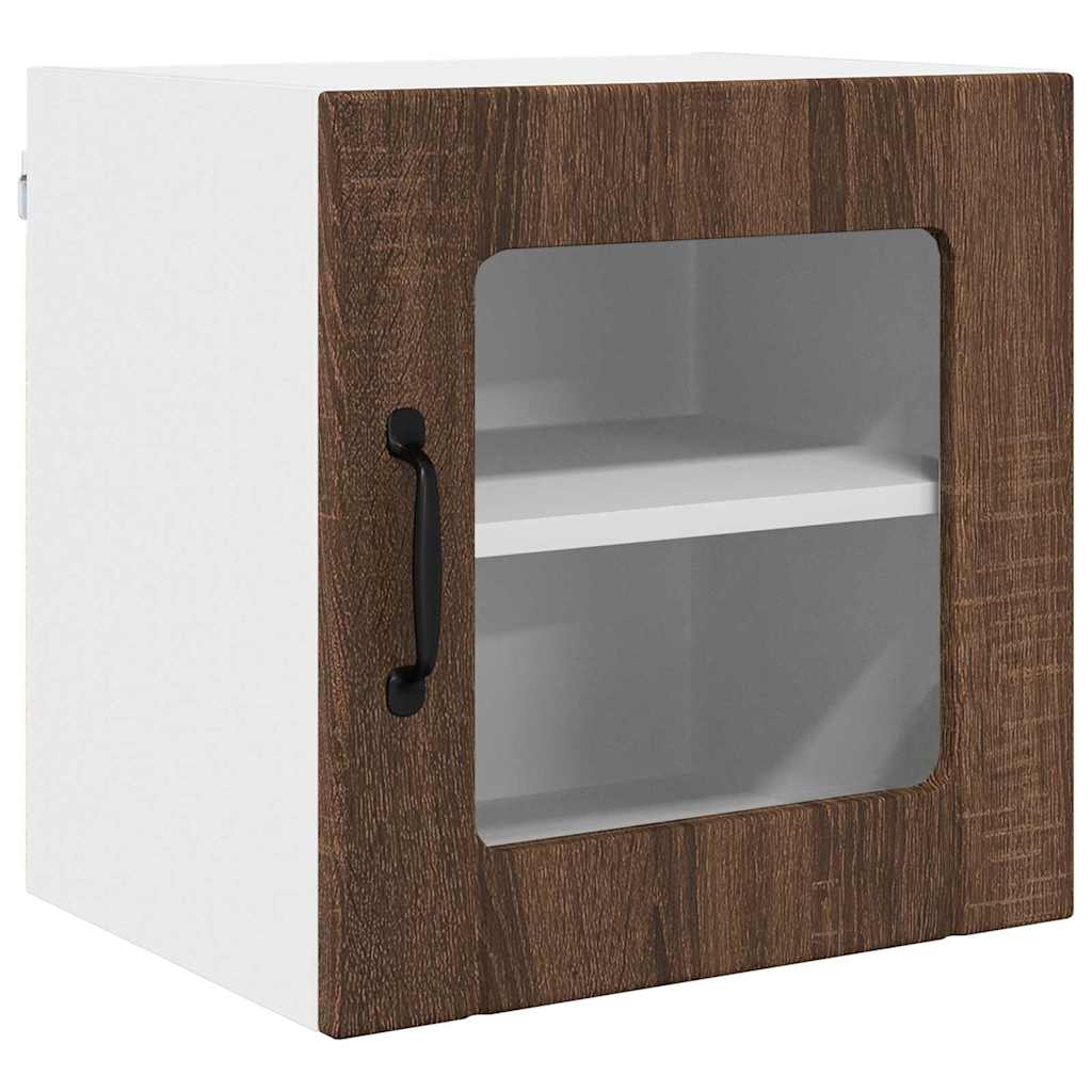 Küchenschrank 2 pcs Braun Eichen-Optik 40 x 31 x 40 cm
