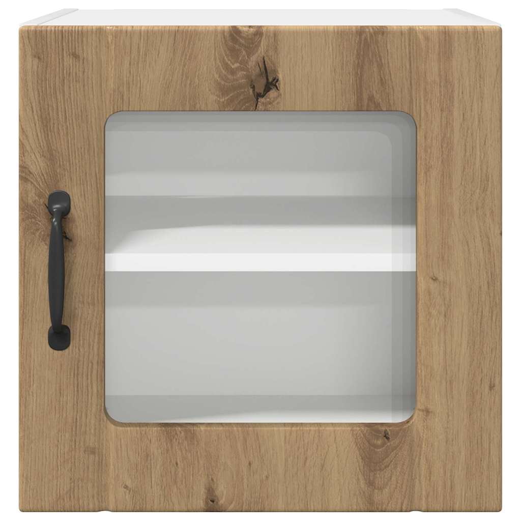 Küchenschrank 2 pcs Artisan-Eiche 40 x 31 x 40 cm Holzwerkstoff