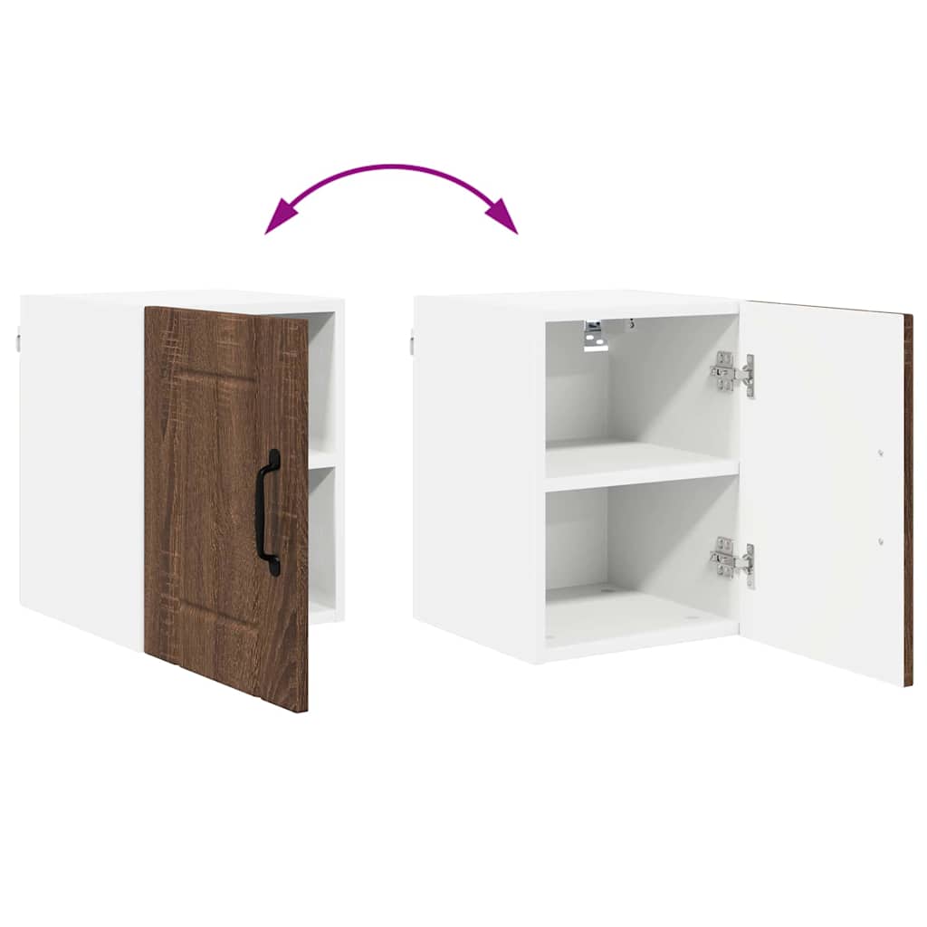 Küchenschrank Braun Eichen-Optik 30 x 31 x 40 cm Holzwerkstoff