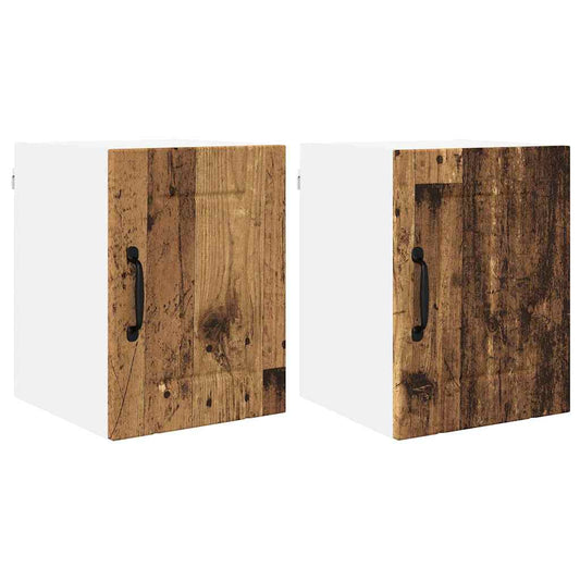 Küchenschrank 2 pcs Altholz 30 x 31 x 40 cm Holzwerkstoff