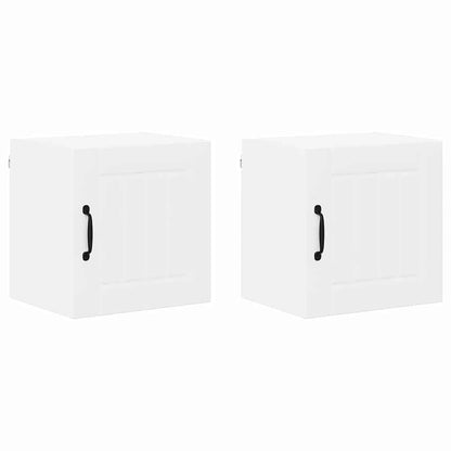 Küchenschrank 2 pcs Weiß 40 x 31 x 40 cm Holzwerkstoff