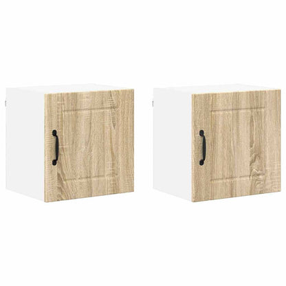 Küchenschrank 2 pcs Sonoma-Eiche 40 x 31 x 40 cm Holzwerkstoff