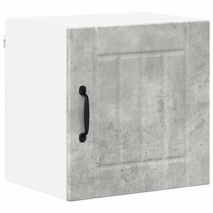 Küchenschrank 2 pcs Beton Grau 40 x 31 x 40 cm Holzwerkstoff