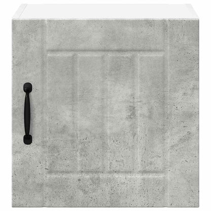 Küchenschrank 2 pcs Beton Grau 40 x 31 x 40 cm Holzwerkstoff