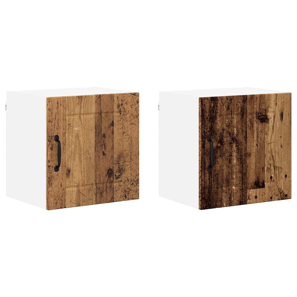Küchenschrank 2 pcs Altholz 40 x 31 x 40 cm Holzwerkstoff