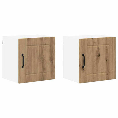 Küchenschrank 2 pcs Artisan-Eiche 40 x 31 x 40 cm Holzwerkstoff