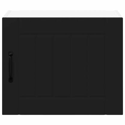 Küchenschrank 2 pcs Schwarz 50 x 31 x 40 cm Holzwerkstoff