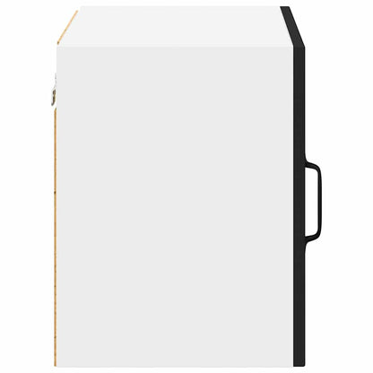 Küchenschrank 2 pcs Schwarz 50 x 31 x 40 cm Holzwerkstoff