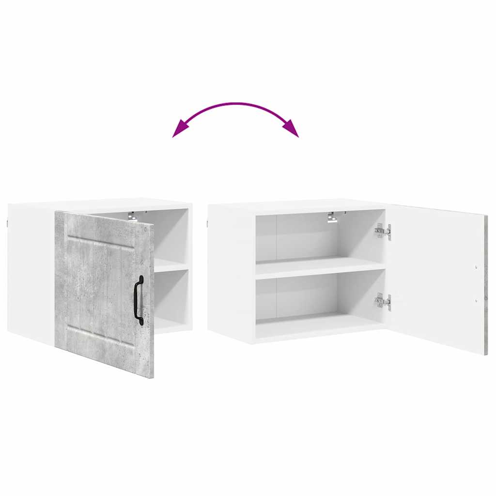 Küchenschrank Beton Grau 50 x 31 x 40 cm Holzwerkstoff