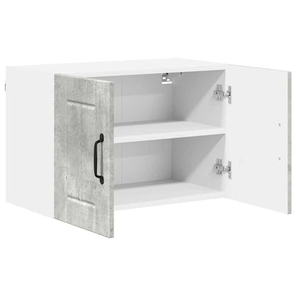 Küchenwandschrank Beton Grau 60 x 31 x 40 cm Holzwerkstoff