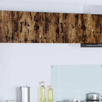 Küchenwandschrank mit Tür Geräucherte Eiche 60 x 31 x 40 cm