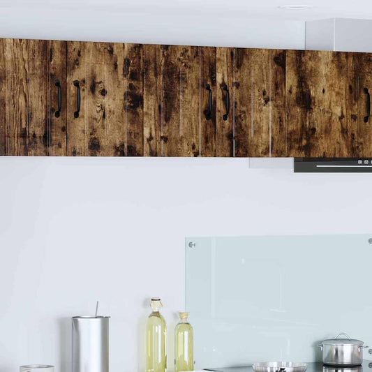 Küchenwandschrank mit Tür Geräucherte Eiche 60 x 31 x 40 cm