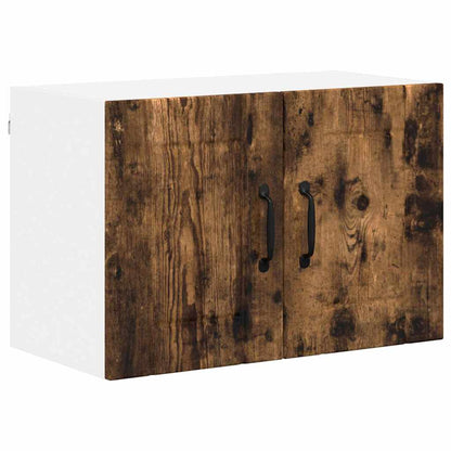 Küchenwandschrank mit Tür Geräucherte Eiche 60 x 31 x 40 cm