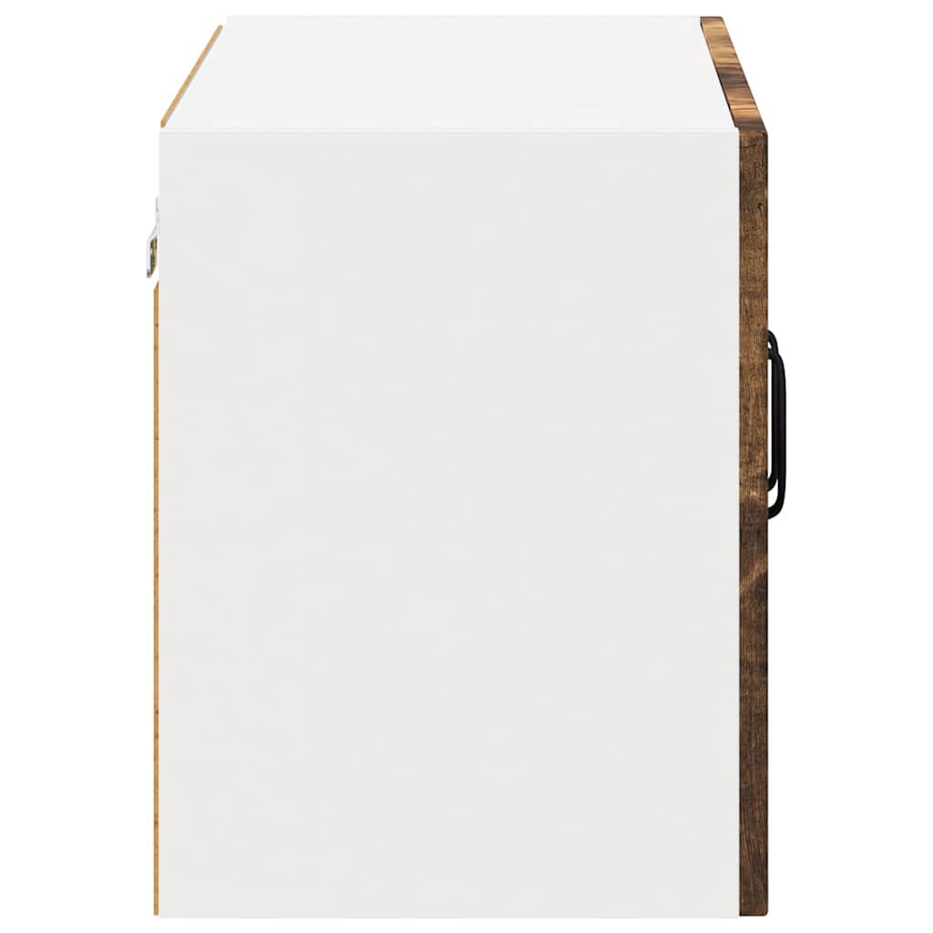 Küchenwandschrank mit Tür Geräucherte Eiche 60 x 31 x 40 cm