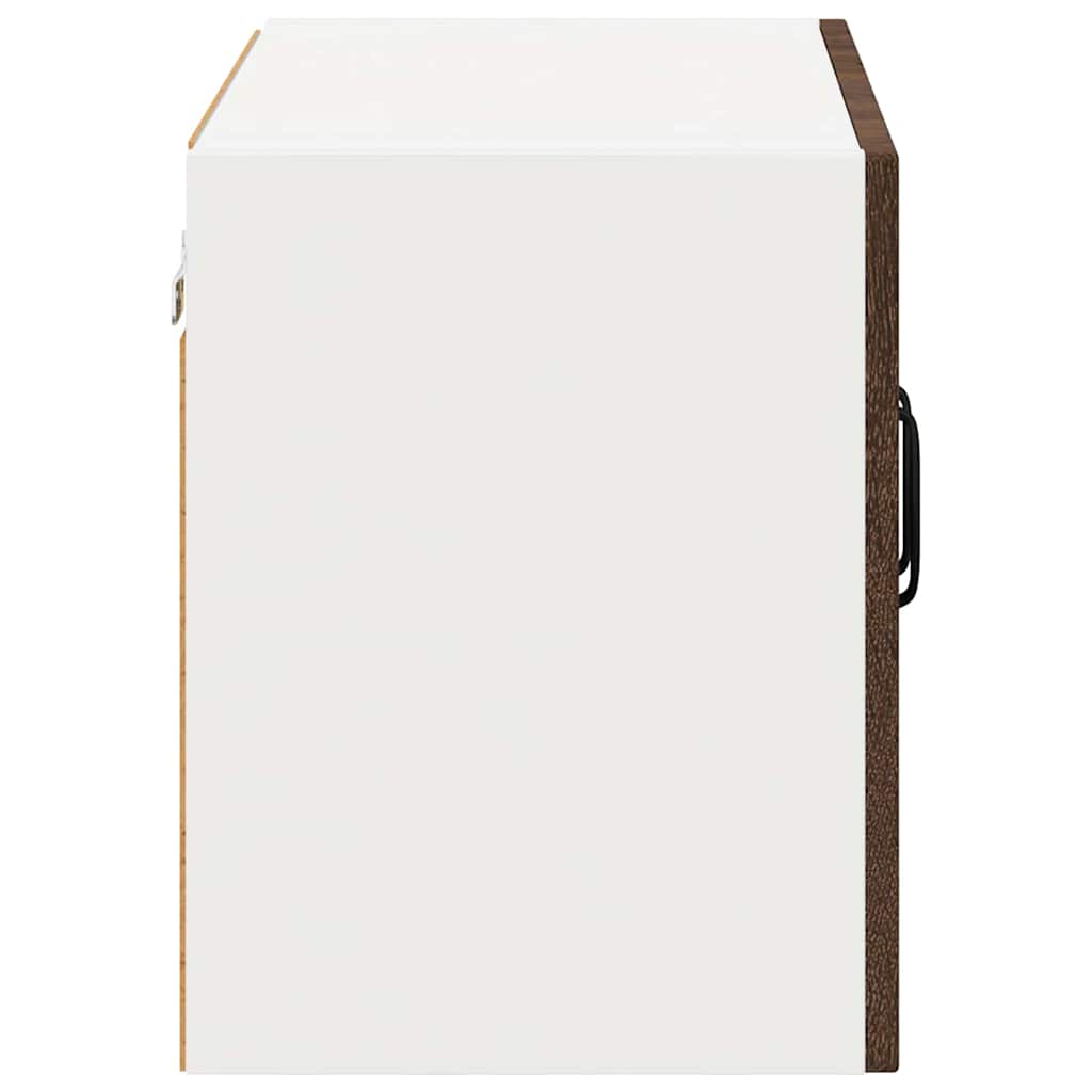 Küchenwandschrank mit Tür Braun Eichen-Optik 60 x 31 x 40 cm