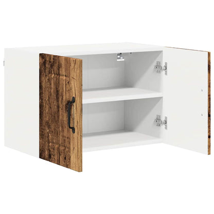 Küchenwandschrank mit Tür Altholz 60 x 31 x 40 cm Holzwerkstoff