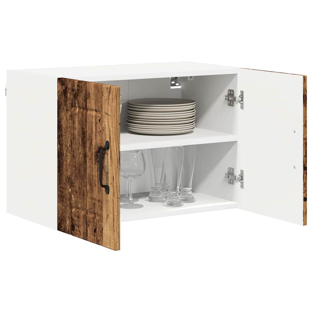 Küchenwandschrank mit Tür Altholz 60 x 31 x 40 cm Holzwerkstoff