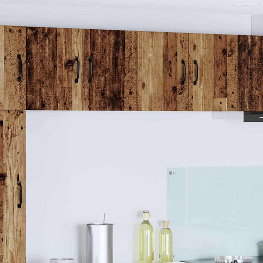 Küchenwandschränke 2 pcs Altholz 60 x 31 x 40 cm Holzwerkstoff