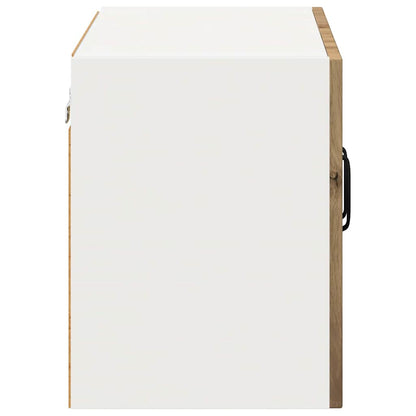 Küchenwandschränke mit Tür 2 pcs Artisan-Eiche 60 x 31 x 40 cm